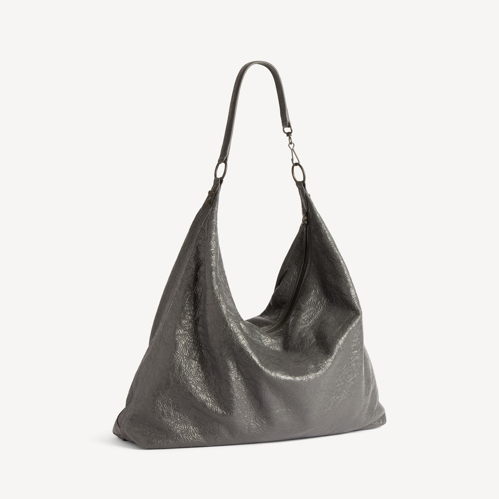 Women's Le City Hobo Bag Large in Volcanic Rock RUNWAY DELUXE