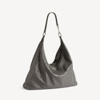 Women's Le City Hobo Bag Large in Volcanic Rock RUNWAY DELUXE
