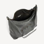 Women's Le City Hobo Bag Large in Volcanic Rock RUNWAY DELUXE