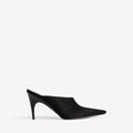Women's Duchesse Mule in Black RUNWAY DELUXE