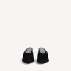 Women's Duchesse Mule in Black RUNWAY DELUXE