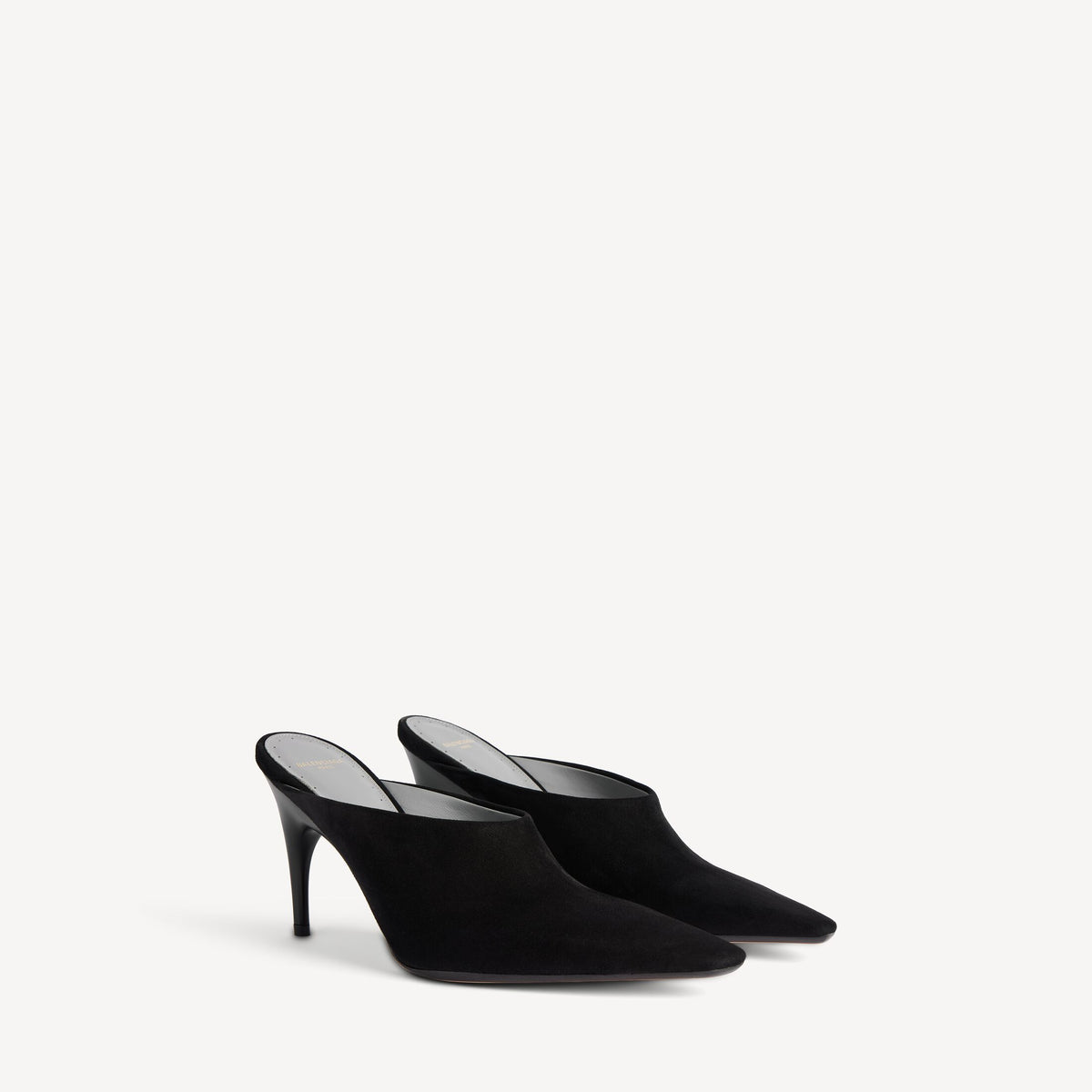 Women's Duchesse Mule in Black RUNWAY DELUXE