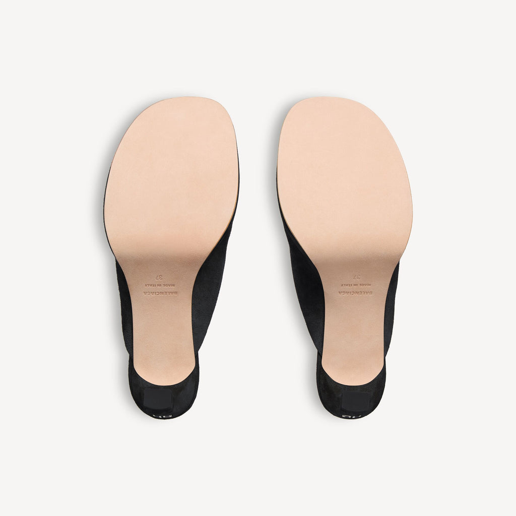 Women's Fargo Mule in Black RUNWAY DELUXE