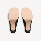 Women's Fargo Mule in Black RUNWAY DELUXE