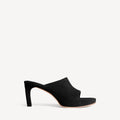 Women's Fargo Mule in Black RUNWAY DELUXE