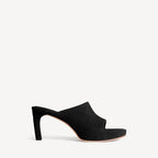 Women's Fargo Mule in Black RUNWAY DELUXE
