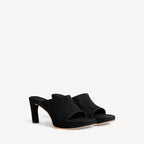 Women's Fargo Mule in Black RUNWAY DELUXE