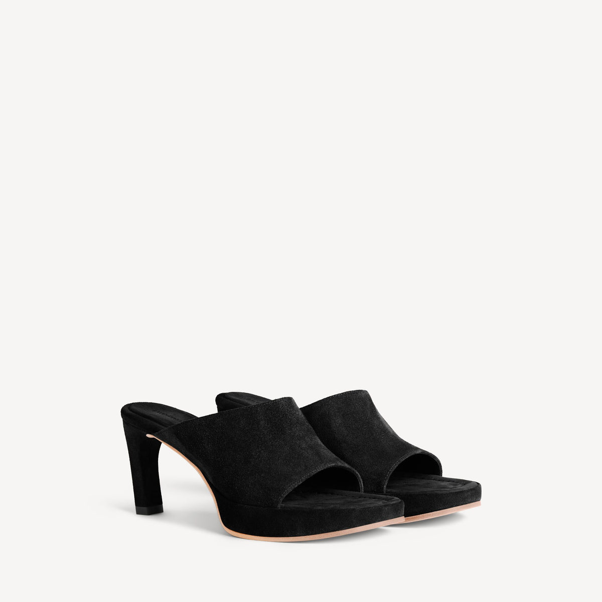 Women's Fargo Mule in Black RUNWAY DELUXE
