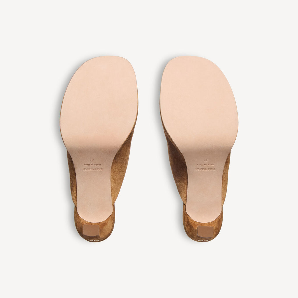 Women's Fargo Mule in Brown RUNWAY DELUXE