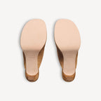 Women's Fargo Mule in Brown RUNWAY DELUXE