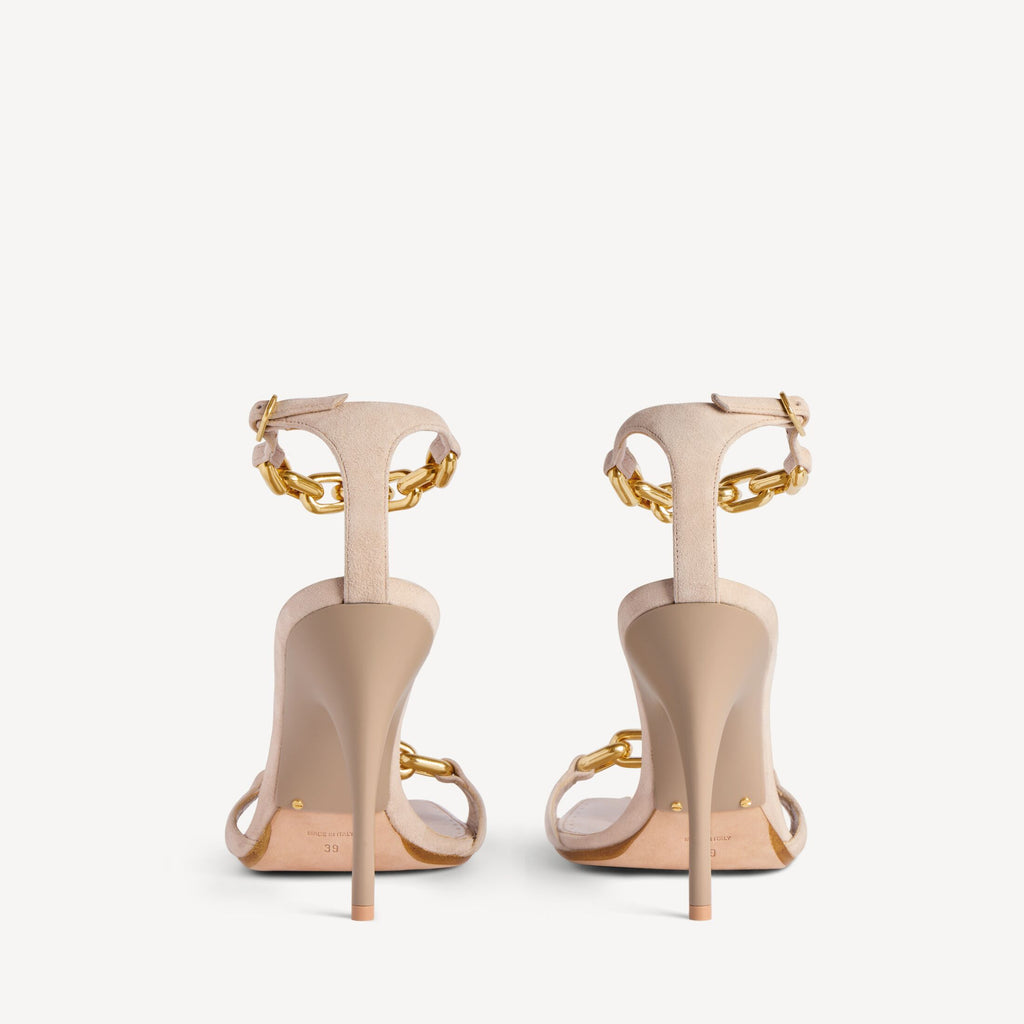 Women's Duchesse Sandal in Nude RUNWAY DELUXE
