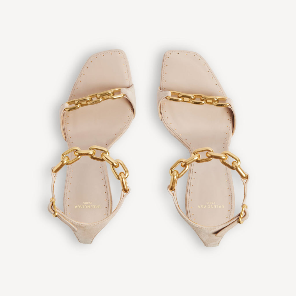 Women's Duchesse Sandal in Nude RUNWAY DELUXE