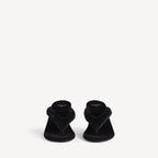 Women's Gaeta Wedge Thong in Black RUNWAY DELUXE