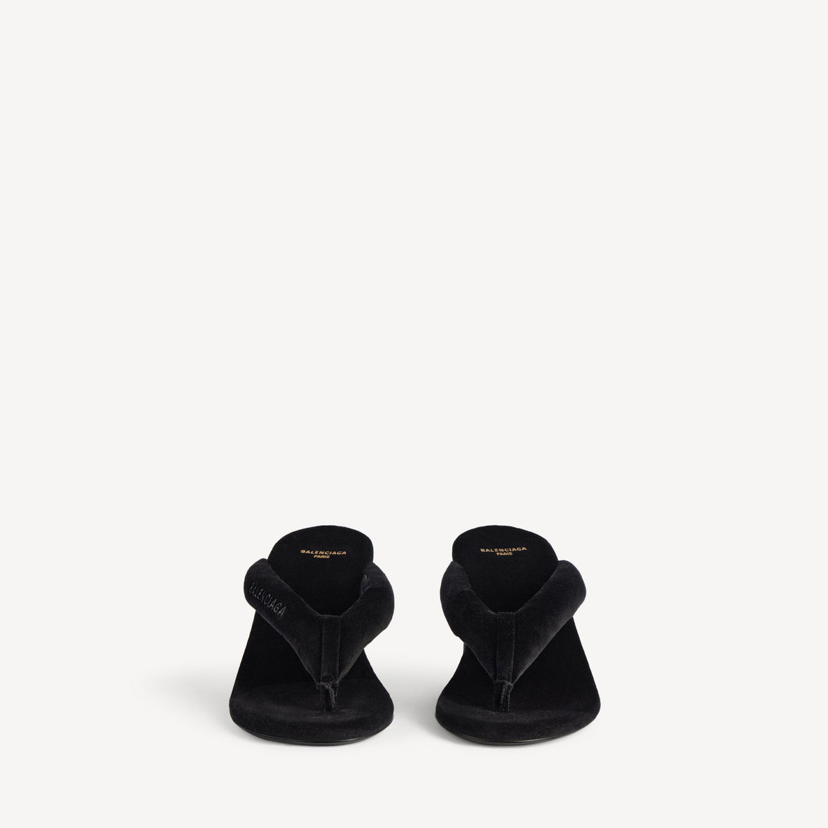Women's Gaeta Wedge Thong in Black RUNWAY DELUXE