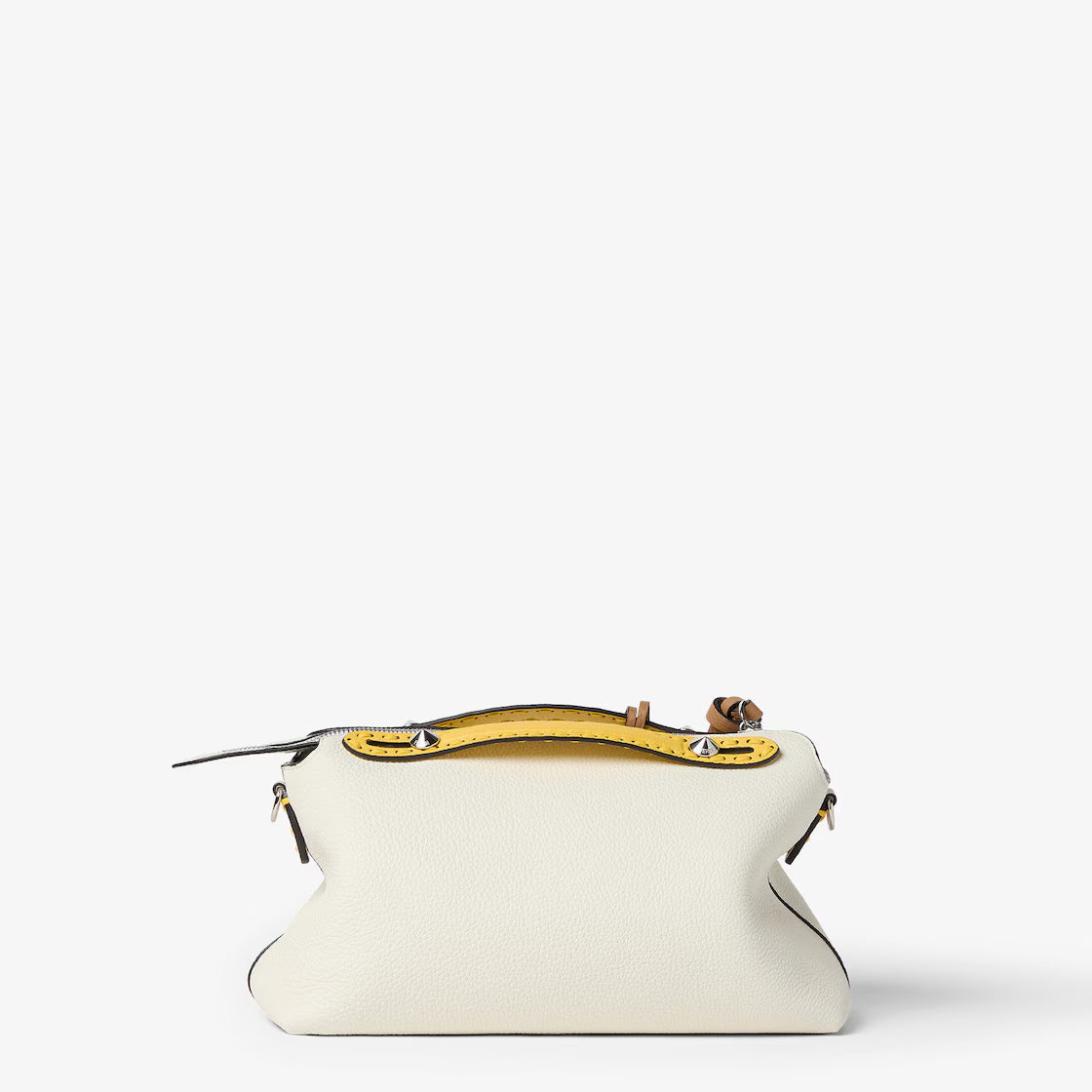 Multicolour Selleria bag with 192 hand-sewn topstitches