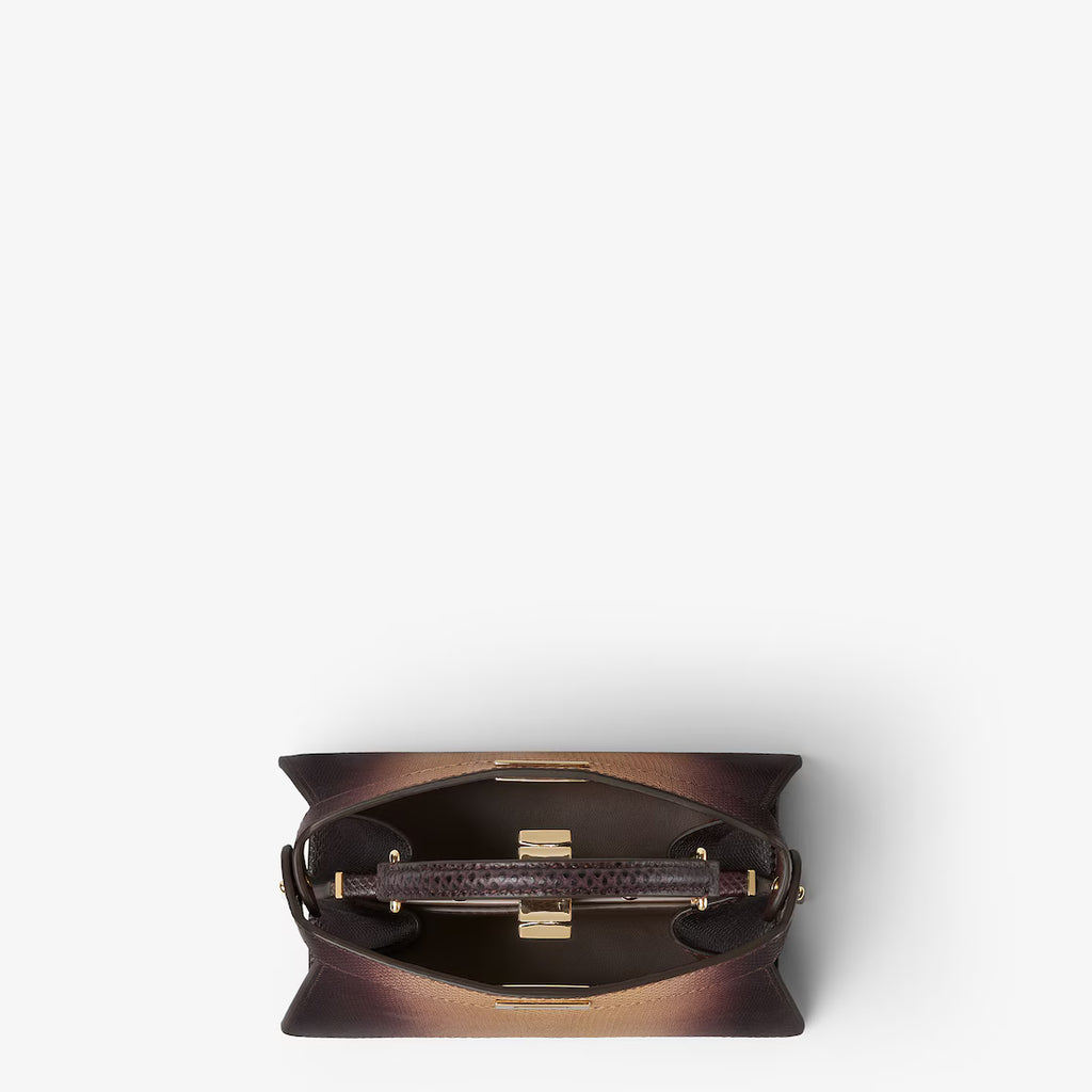 Gradient brown karung bag