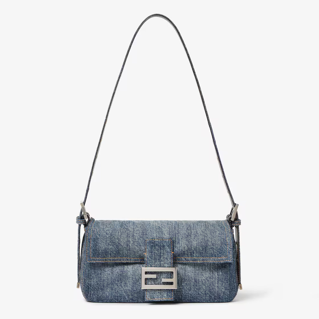 Light blue denim bag