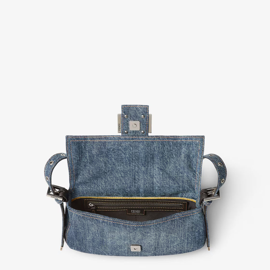 Light blue denim bag