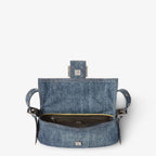 Light blue denim bag