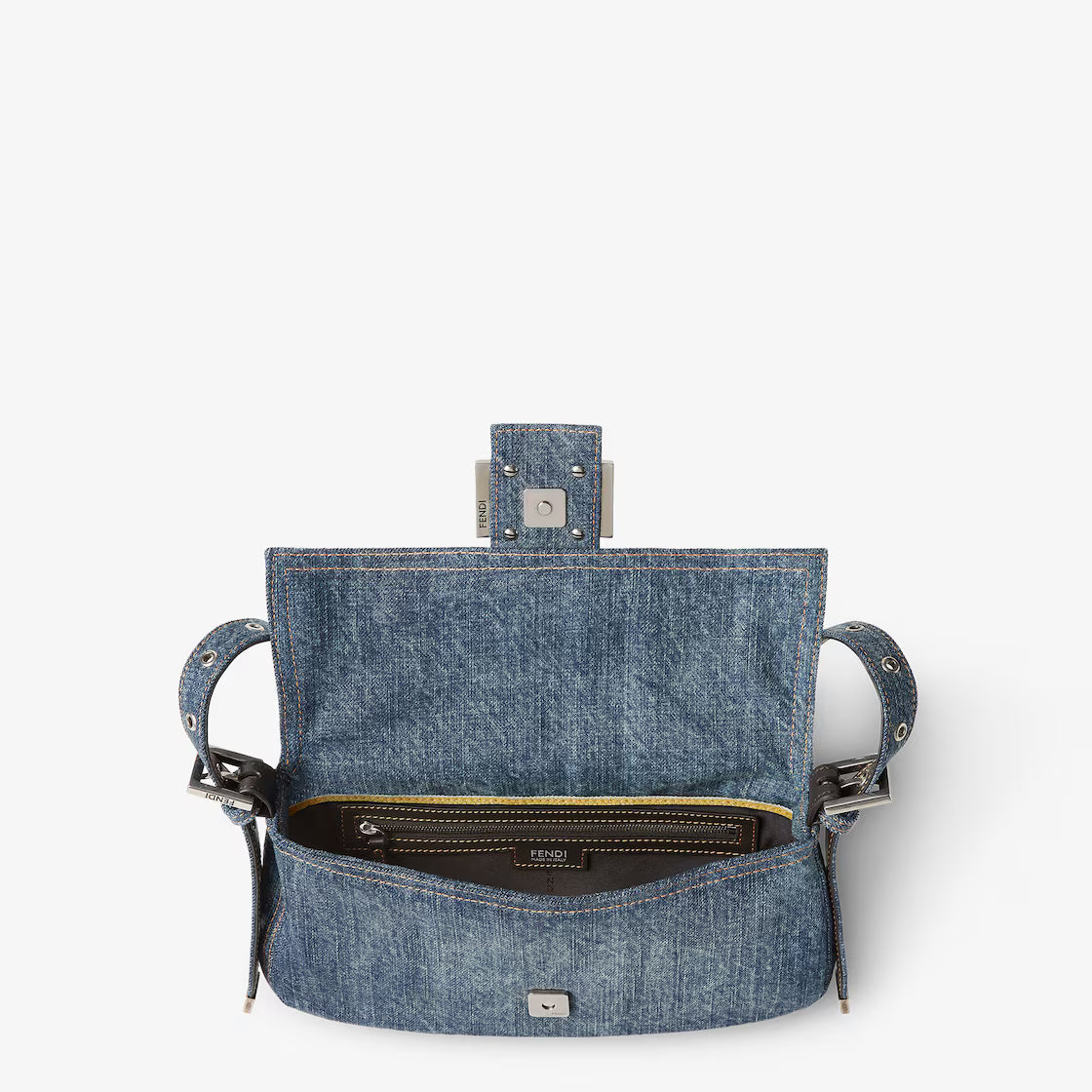Light blue denim bag