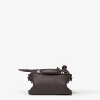 Ebony leather mini-bag