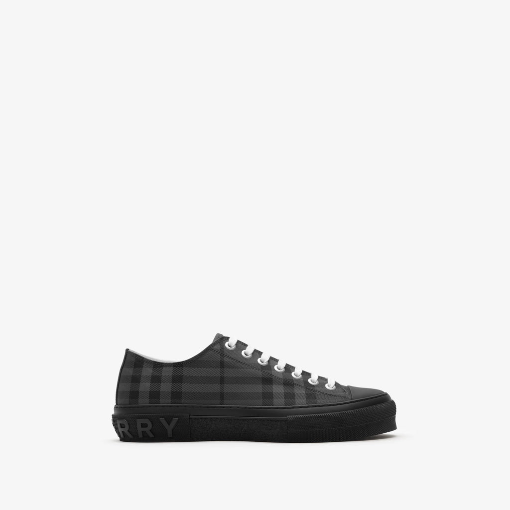 Check Nylon Blend Sneakers