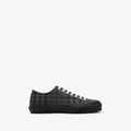 Check Nylon Blend Sneakers