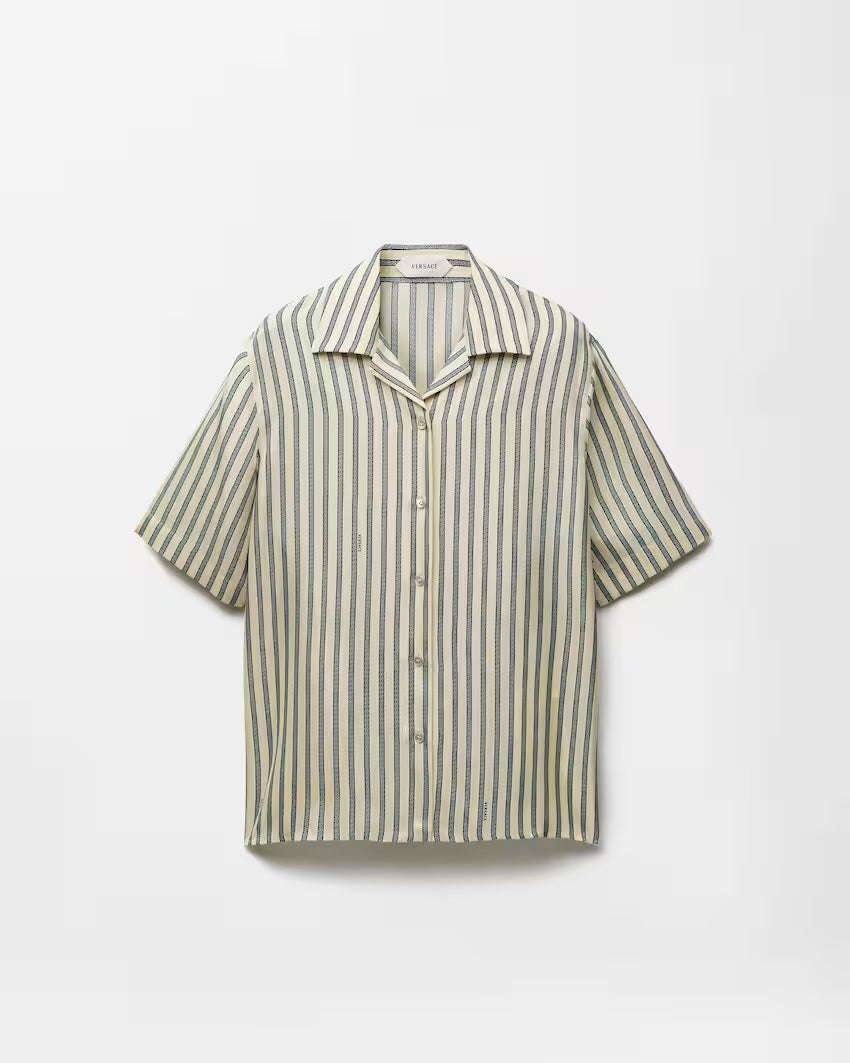 Printed Silk Twill Shirt RUNWAY DELUXE