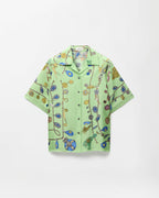 Printed Silk Twill Shirt RUNWAY DELUXE