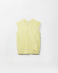 Viscose Mesh Rib Knit Top RUNWAY DELUXE