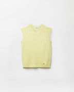 Viscose Mesh Rib Knit Top RUNWAY DELUXE