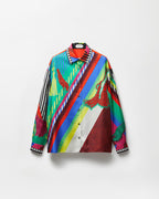 Printed Silk Twill Shirt RUNWAY DELUXE