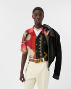 Printed Crêpe De Chine Silk Shirt RUNWAY DELUXE