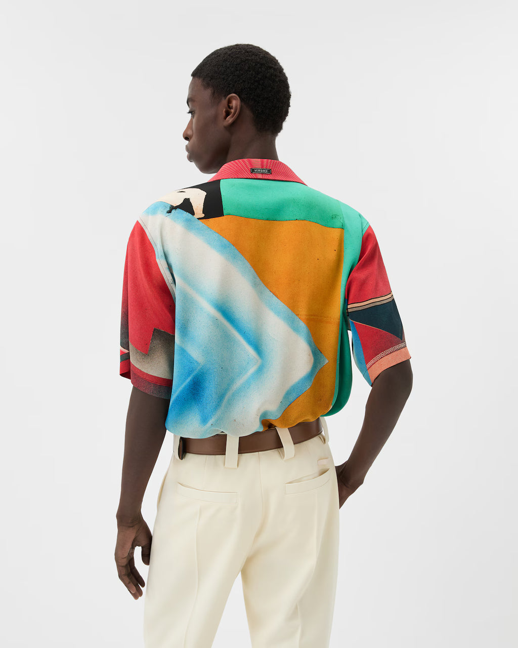 Printed Crêpe De Chine Silk Shirt RUNWAY DELUXE
