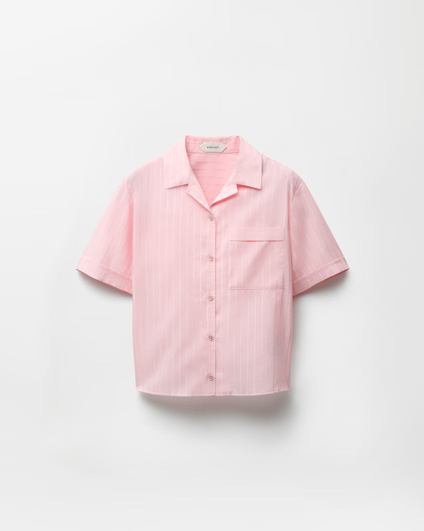 Jacquard Cotton-Silk Shirt RUNWAY DELUXE