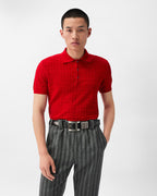 Wool Knit Polo RUNWAY DELUXE