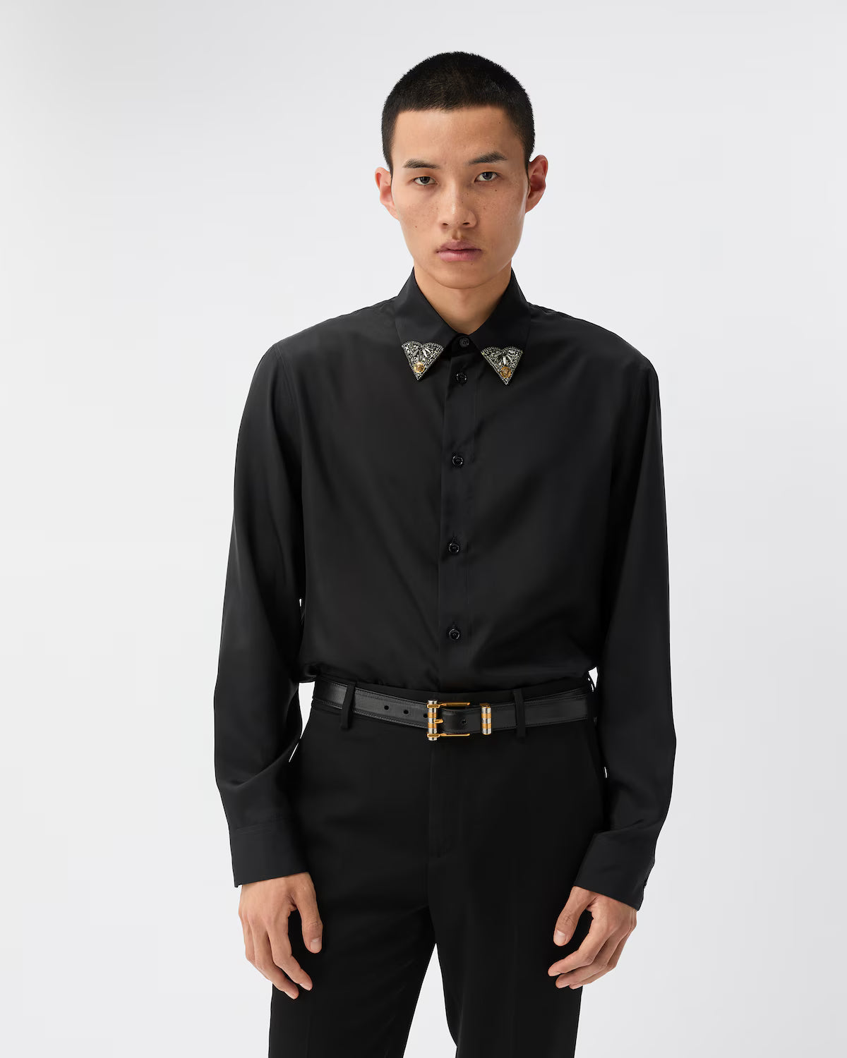 Silk-Poplin Regular Shirt RUNWAY DELUXE