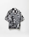 Printed Silk Twill Regular Shirt RUNWAY DELUXE