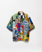 Printed Silk Twill Regular Shirt RUNWAY DELUXE