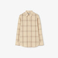 Classic Fit Check Cotton ShirtPrice undefined New In Yarn beige RUNWAY DELUXE