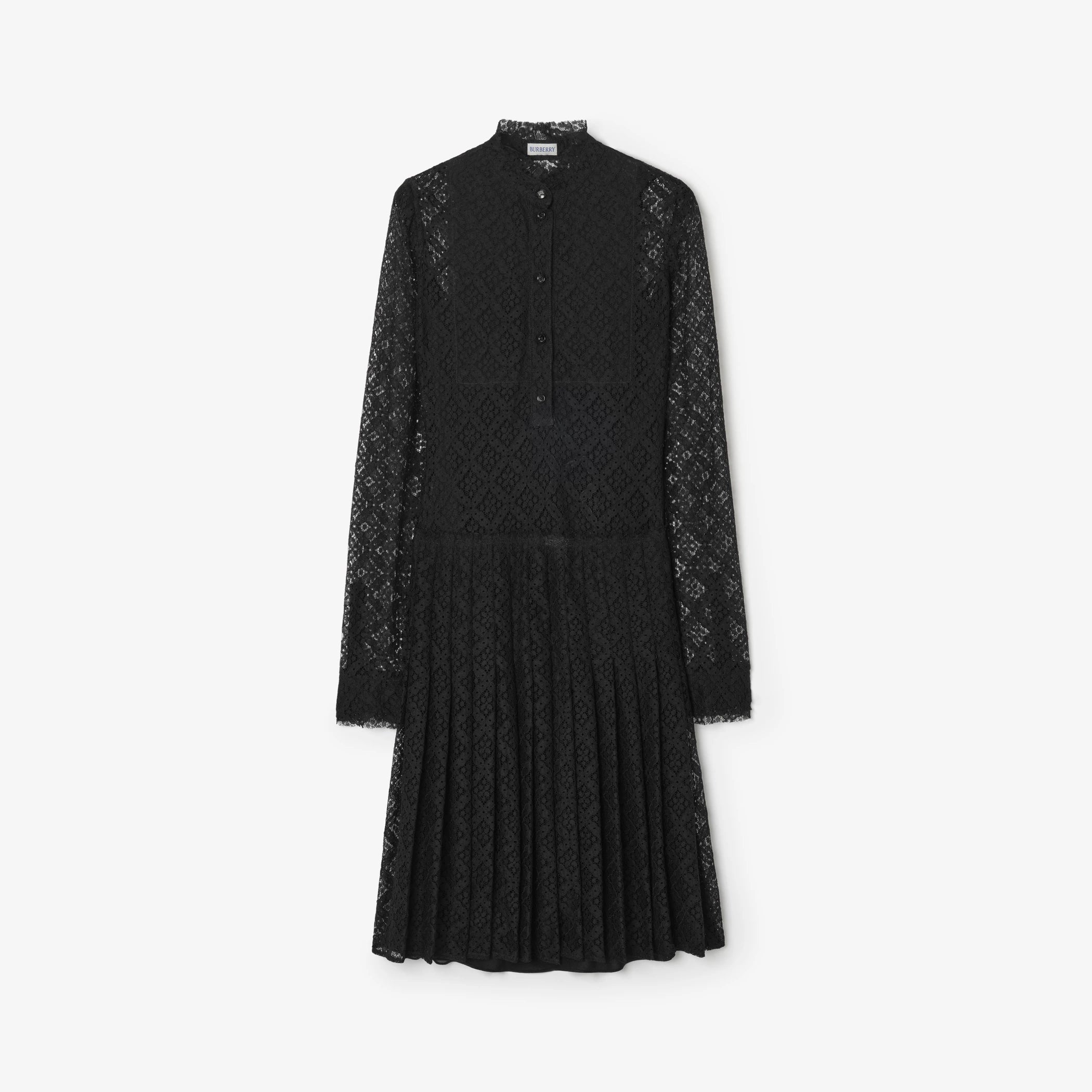 Check Lace Dress