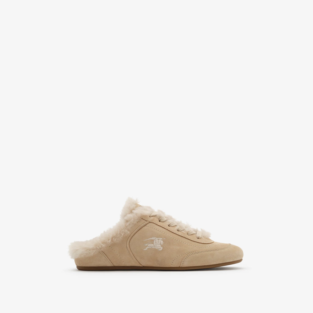 Shearling Knight Runner Mules
