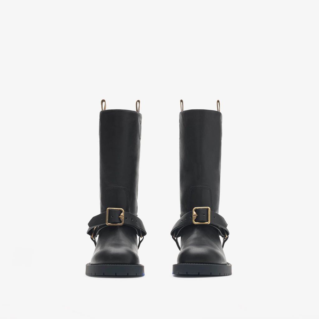 Leather Soft Saddle Low Boots