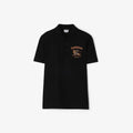 Knight Check Cotton Polo Shirt RUNWAY DELUXE