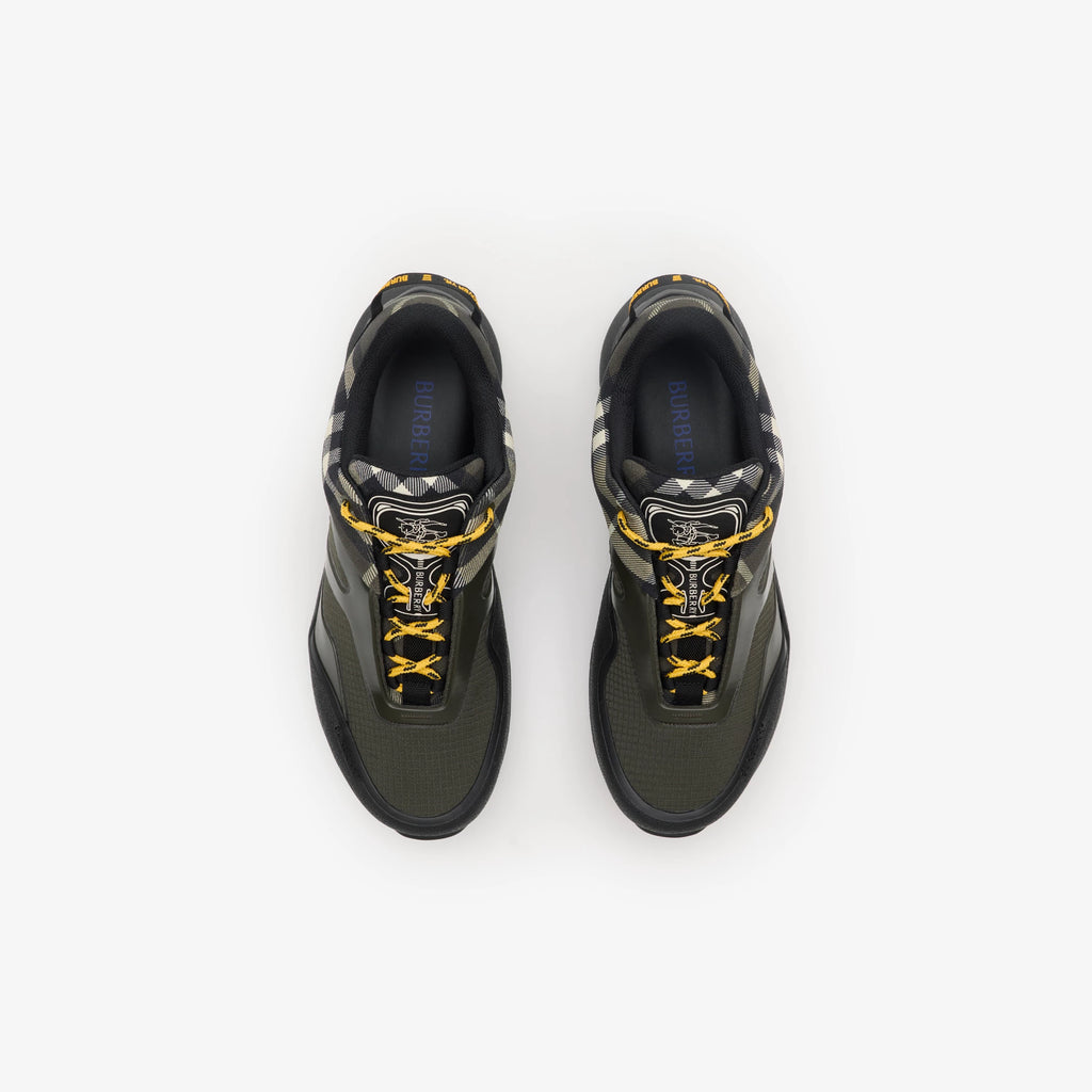 Check and Mesh Discover Sneakers