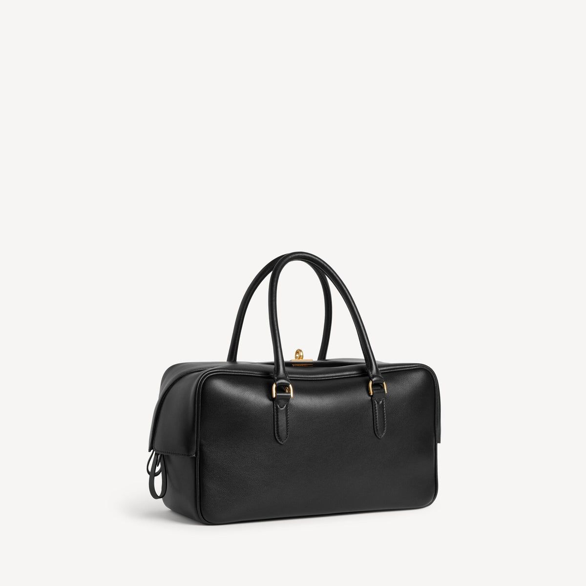 Women's Le 7 Bowling Bag Medium in Black RUNWAY DELUXE
