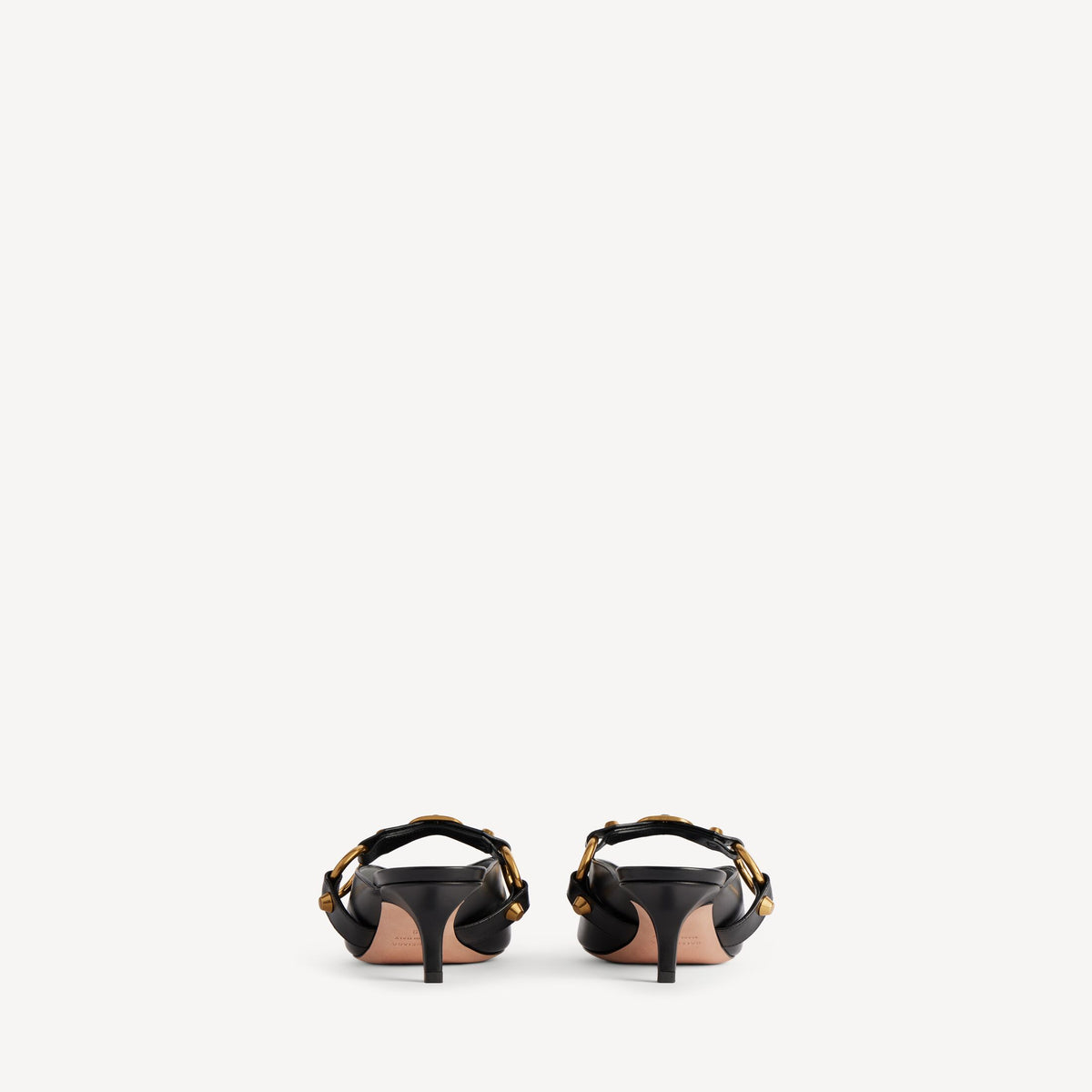 Women's City Mule in Black RUNWAY DELUXE