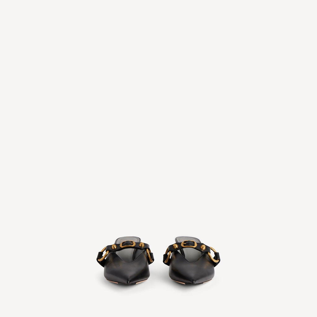 Women's City Mule in Black RUNWAY DELUXE