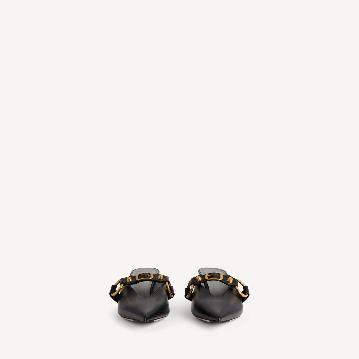 Women's City Mule in Black RUNWAY DELUXE