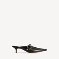 Women's City Mule in Black RUNWAY DELUXE